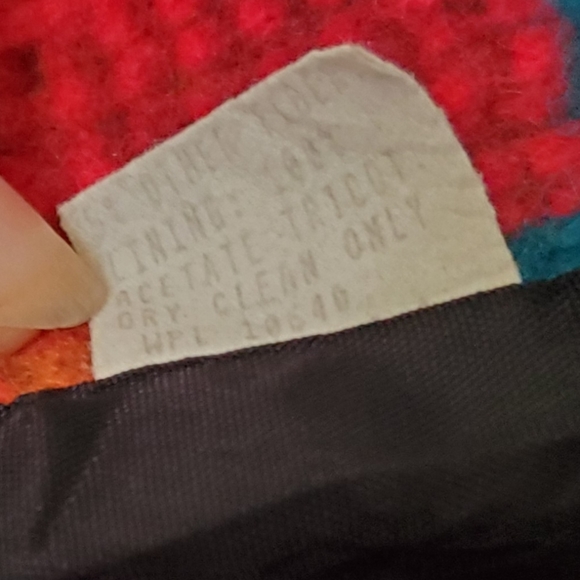 Jofeld Vintage Aztec Blanket Jacket, Size Adult Medium - Picture 13 of 13